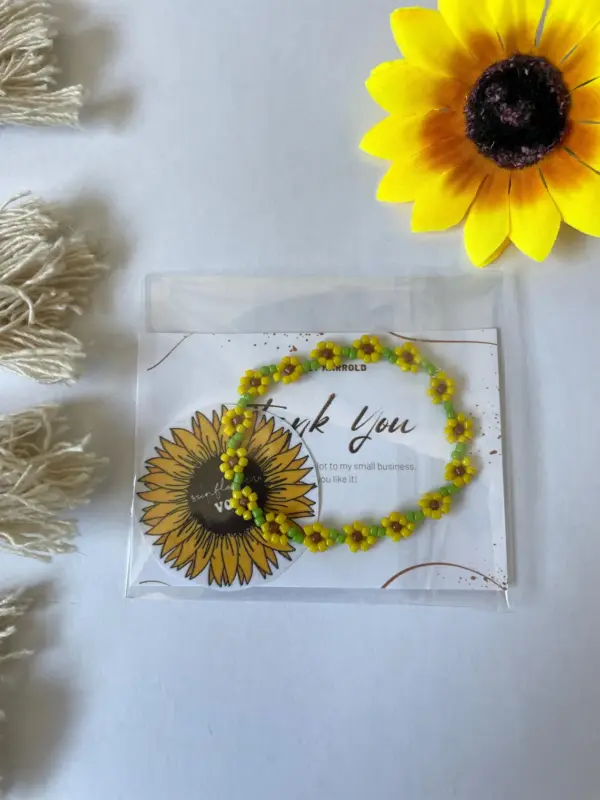 Sunflower Bracelet - Image 3